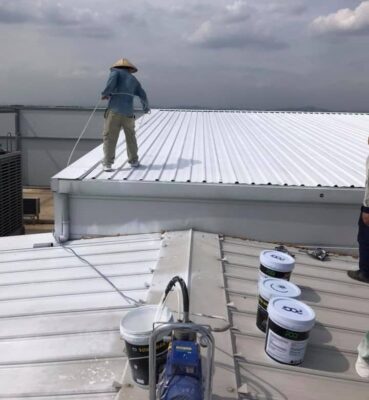 dịch vụ chống thấm dột mái tôn