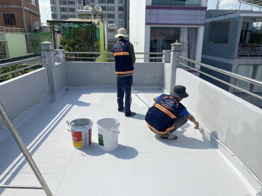 chống thấm sân thượng