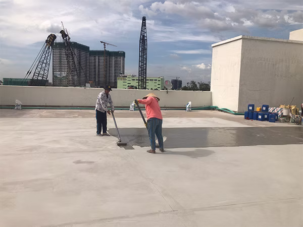 chống thấm gốc xi măng