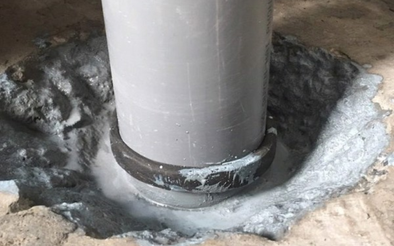 chống thấm cổ ống