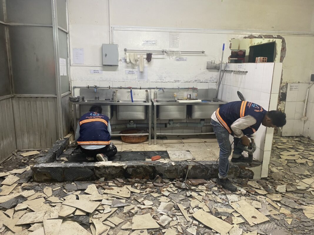 chống thấm nhà bếp