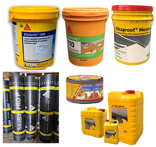 các vật liệu chống thấm giá rẻ bền đẹp
