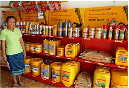 chống thấm ngược bằng sika