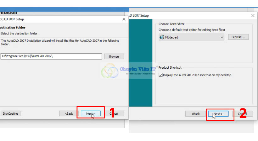 cách cài đặt autocad 2007 full crack