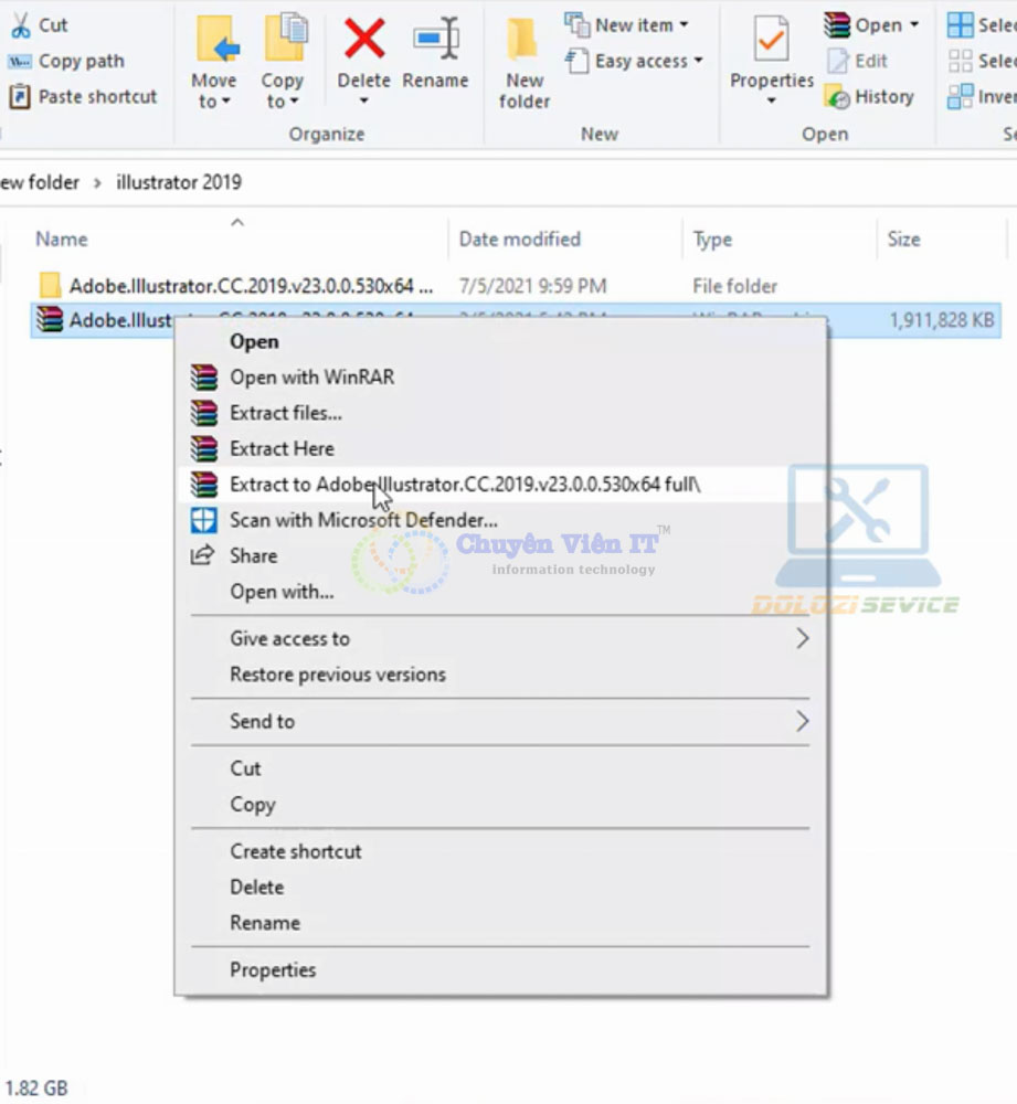 Adobe Illustrator 2019