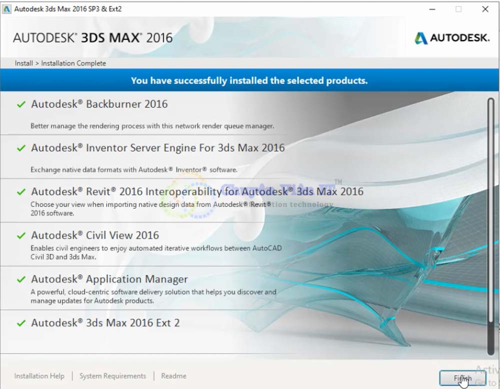 Nhấn chọn Finish