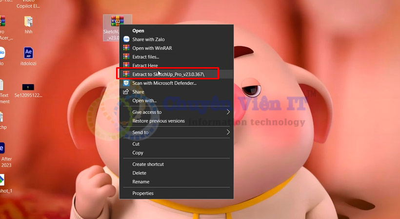 Hướng dẫn kích hoạt Sketchup 2023