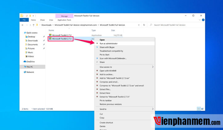 Cách active win 10 với Microsoft Toolkit